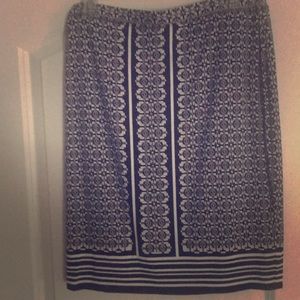 Black and White Skirt